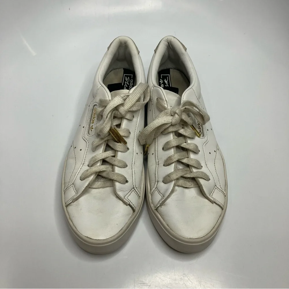 Adidas originals‎ super sleek white sneakers size 7